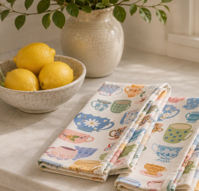 Custom napkins for entertaining