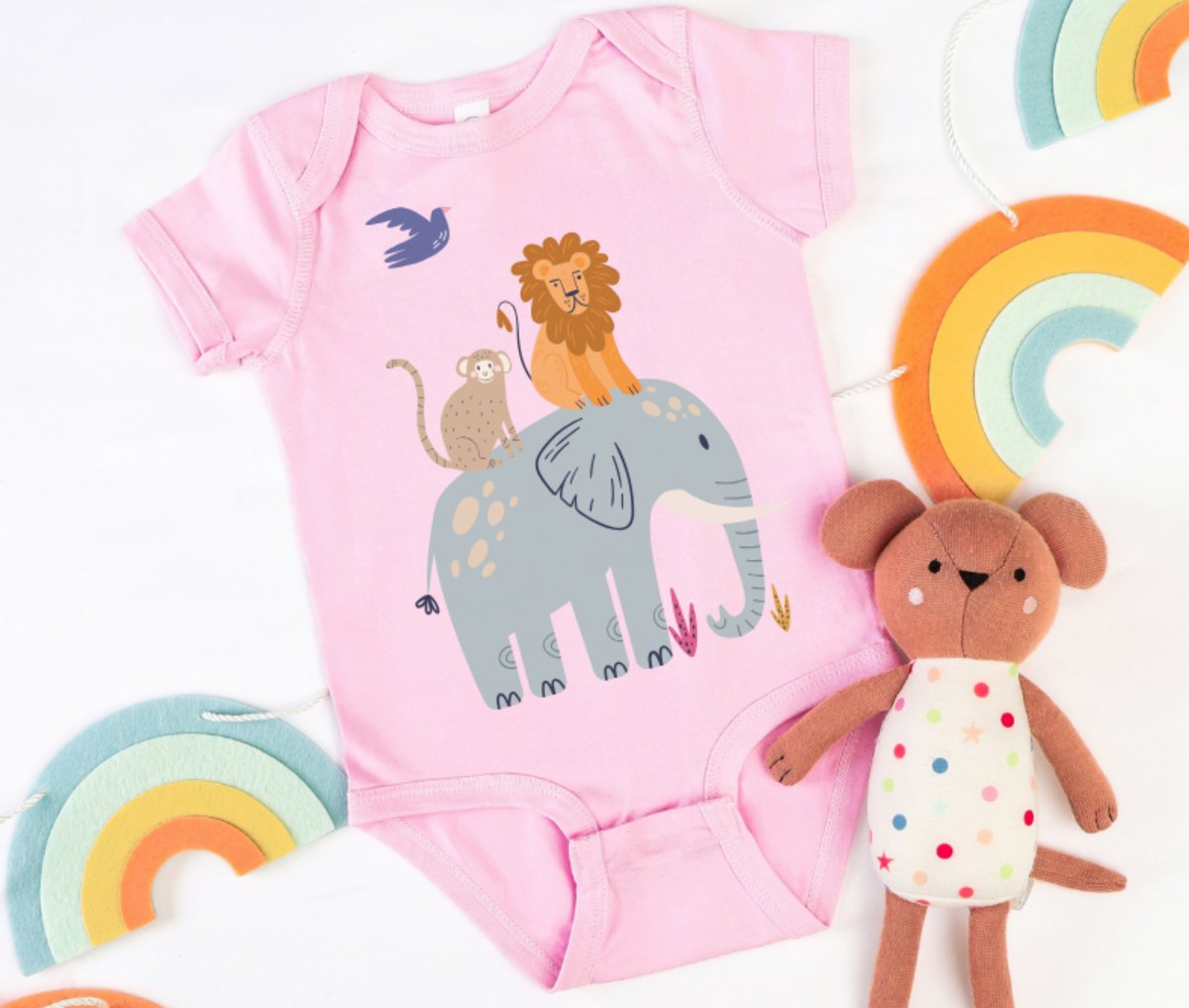 Baby jumpsuits and onesies