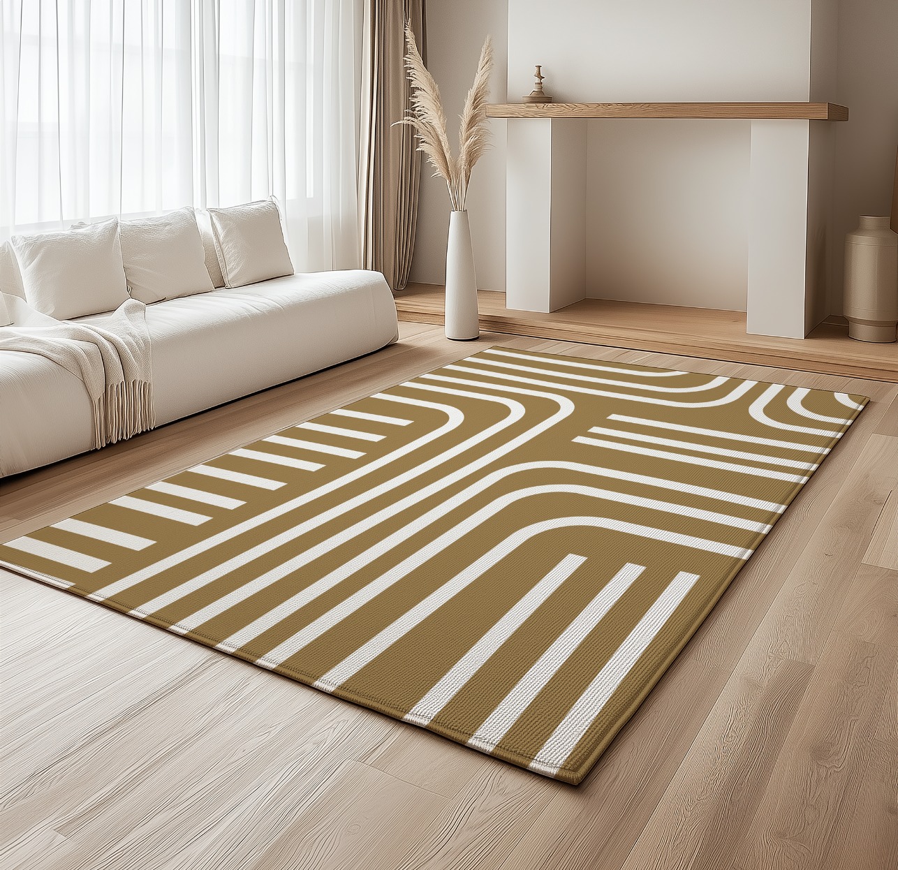Custom area rugs for your living room