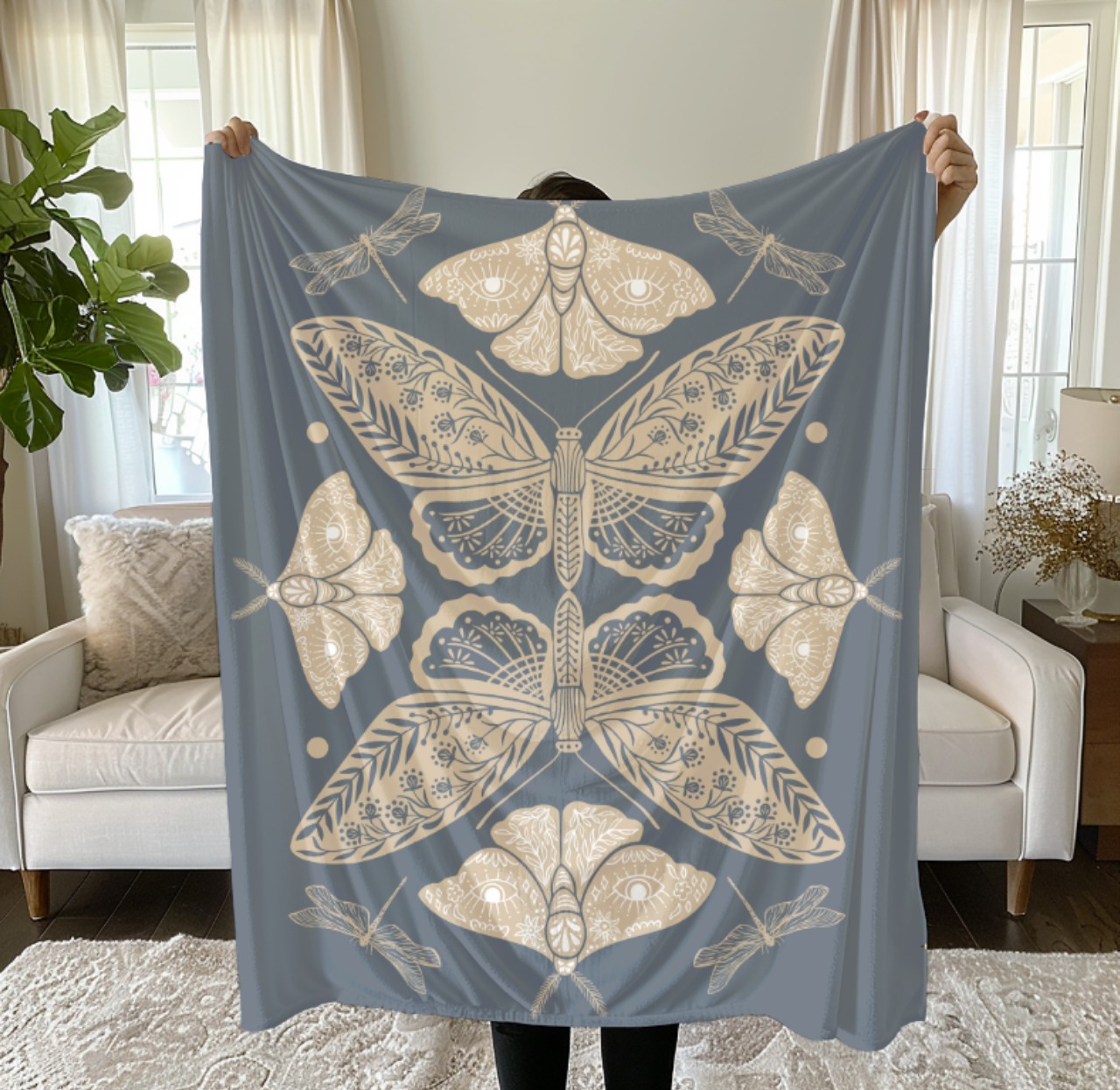 Cozy blankets for your living room